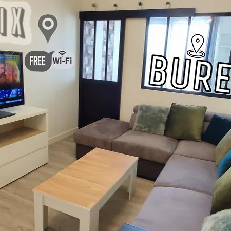 T2 Tgv By Beds4wanderlust - Proche Coulee Verte - Ideal Pro Ou Couple Apartment *
